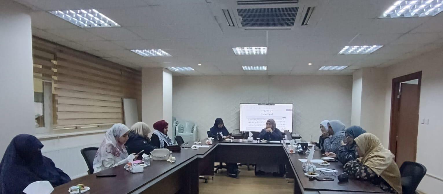 Kudüs ve Filistin’e Destek Kadın Kuruluşları Birliği’ne bağlı kurumlarla istişare Toplantısı Gerçekleştirildi